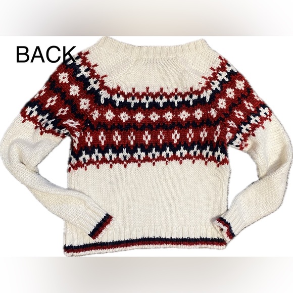 American Eagle washable Wool Sweater 🔥⛷️Great for Hitting the slopes🔥Sm/Med P - Picture 4 of 11